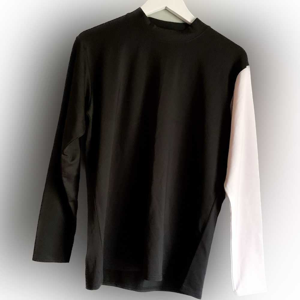 AEROLINE Fitness Gear Base Layer Mock Neck Top XL